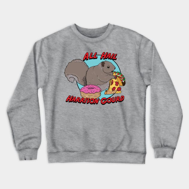 Harrison Gourd Crewneck Sweatshirt by ImFatPodcast